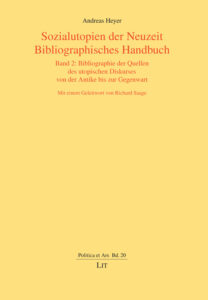 Sozialutopien der Neuzeit. Bibliographisches Handbuch