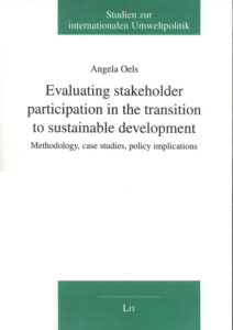 Evaluating stakeholder participation in the transition to sustainable development