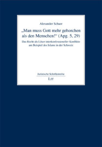 "Man muss Gott mehr gehorchen als den Menschen!" (Apg. 5, 29)