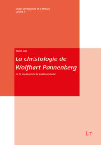La christologie de Wolfhart Pannenberg