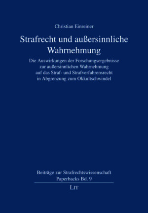 Strafrecht und außersinnliche Wahrnehmung