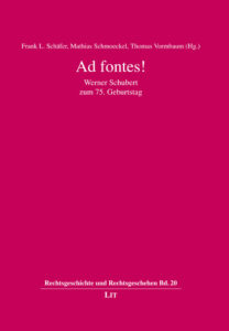 Ad fontes!