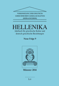 Hellenika. Jahrbuch für griechische Kultur und Deutsch-Griechische Beziehungen