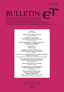 Theological Perspectives on Religion in Europe (Bulletin ET 1/2008)