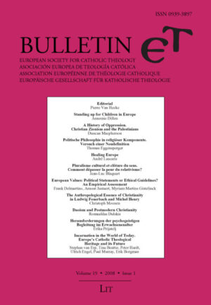 Theological Perspectives on Religion in Europe (Bulletin ET 1/2008)