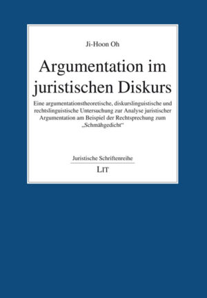 Argumentation im juristischen Diskurs