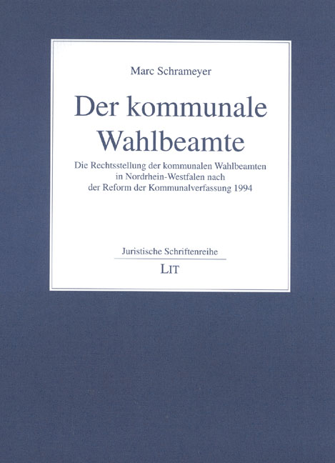 Der kommunale Wahlbeamte