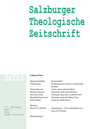 Salzburger Theologische Zeitschrift. 17. Jahrgang, 1. Heft 2013