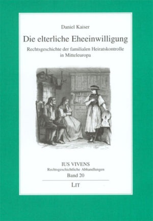 Die elterliche Eheeinwilligung
