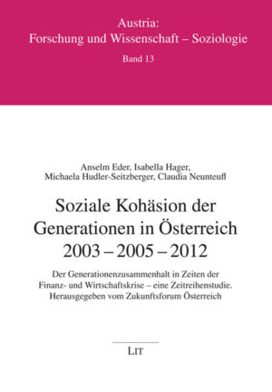 Soziale Kohäsion der Generationen in Österreich 2003-2005-2012