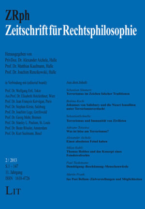 Zeitschrift für Rechtsphilosophie. 2/2013
