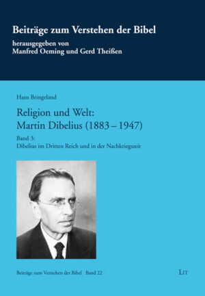 Religion und Welt: Martin Dibelius (1883-1947)