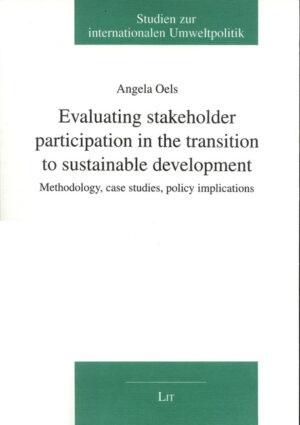 Evaluating stakeholder participation in the transition to sustainable development