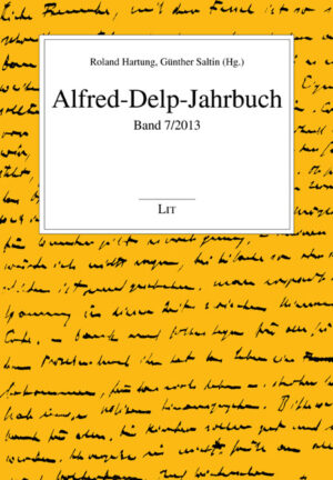 Alfred-Delp-Jahrbuch. Band 7/2013