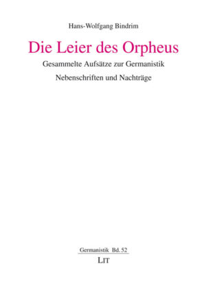 Die Leier des Orpheus