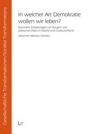 In welcher Art Demokratie wollen wir leben?