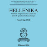 Hellenika. Jahrbuch für griechische Kultur und deutsch-griechische Beziehungen