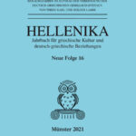 Hellenika. Jahrbuch für griechische Kultur und deutsch-griechische Beziehungen