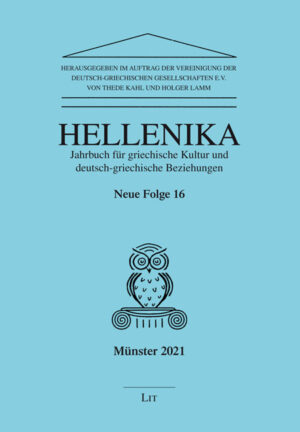 Hellenika. Jahrbuch für griechische Kultur und deutsch-griechische Beziehungen