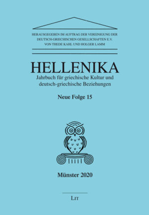 Hellenika. Jahrbuch für griechische Kultur und deutsch-griechische Beziehungen