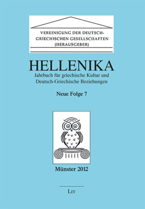 Hellenika. Jahrbuch für griechische Kultur und Deutsch-Griechische Beziehungen